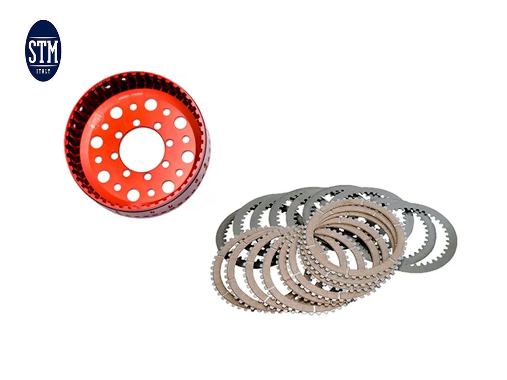 KIT CAMPANA + DISCHI A SECCO 40 DENTI PER FRIZIONE STM EVO GP- Più Venduto