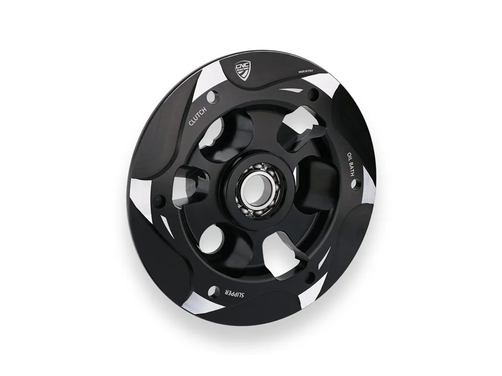Esclusivo PIATTELLO SPINGIDISCO FRIZIONI OLIO BICOLOR CNC RACING DUCATI 959 PANIGALE 2016-19-