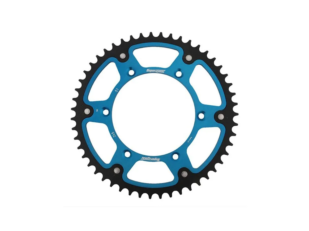 Prezzo Scontato CORONA PASSO 520 SUPERSPROX STEALTH 52 BLU YAMAHA YZ 450F 2005-