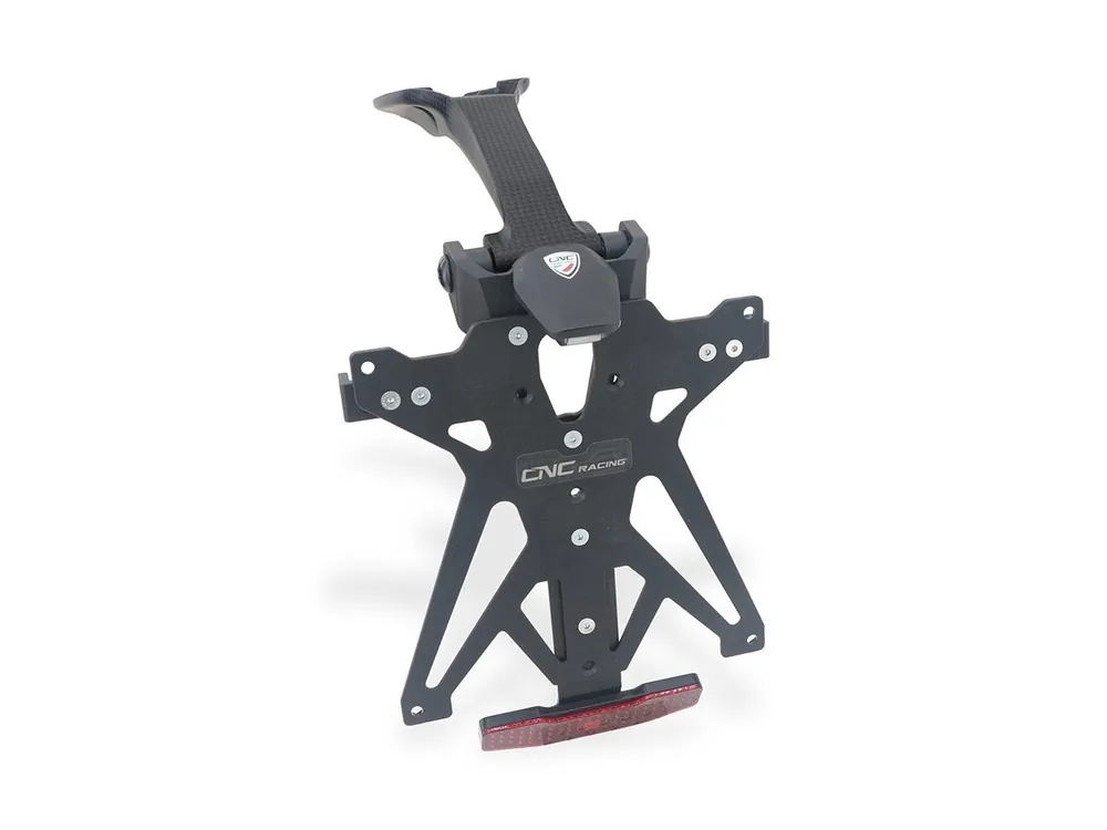 PORTA TARGA REGOLABILE CARBONIO CNC RACING DUCATI STREETFIGHTER V2 / S 2025- Prezzo Conveniente