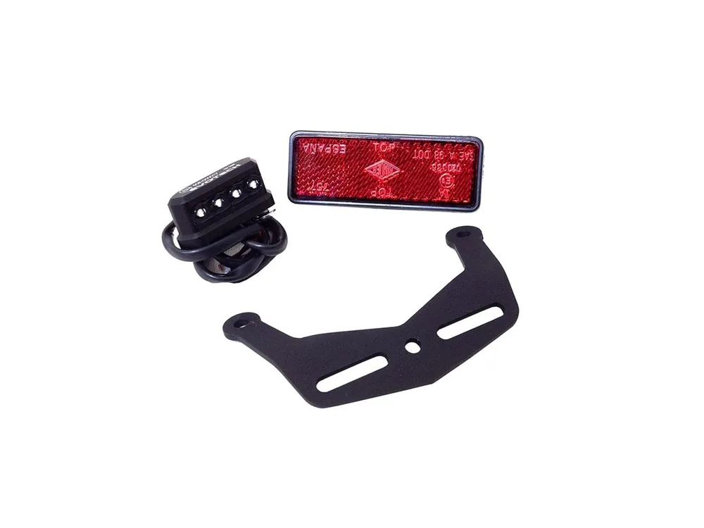KIT LUCE TARGA + SUPPORTO + CATADIOTTRO EVOTECH KTM 1290 SUPER DUKE R 2014-2019- Promozione Esclusiva