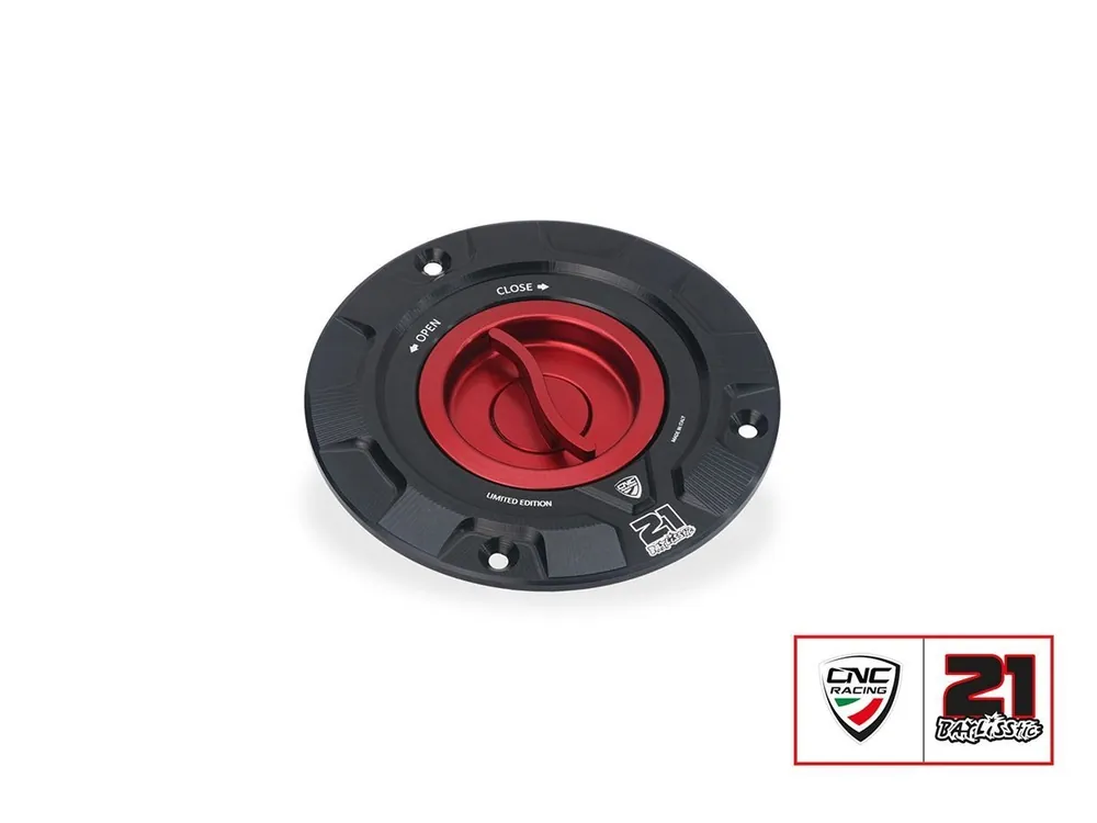 Promozione Esclusiva TAPPO SERBATOIO CARBURANTE TROY BAYLISS EDITION CNC DUCATI PANIGALE V4 / S / R 2018-2025-