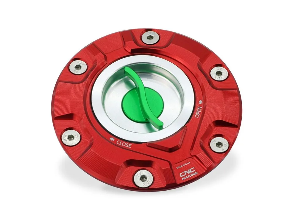 Spedito Oggi TAPPO CARBURANTE LIVREA TRICOLORE CNC RACING MV AGUSTA F3 675 2012-2020-
