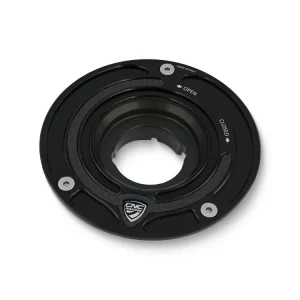 TAPPO SERBATOIO CARBURANTE FLANGIA CARBON CNC RACING DUCATI MONSTER 696 2008-14- Offerta Lampo