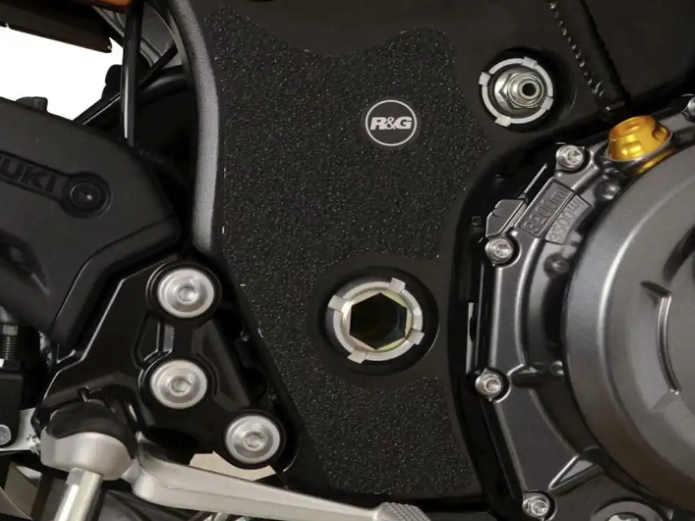 Solo Oggi COPPIA ADESIVI ANTISCIVOLO PARATACCO R&G SUZUKI HAYABUSA 2021-2025-