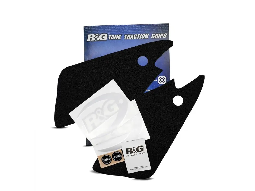 Ultimissimo Modello 2PZ ADESIVI ANTISCIVOLO SERBATOIO R&G TRIUMPH STREET TRIPLE 765 RS 2023-2024-