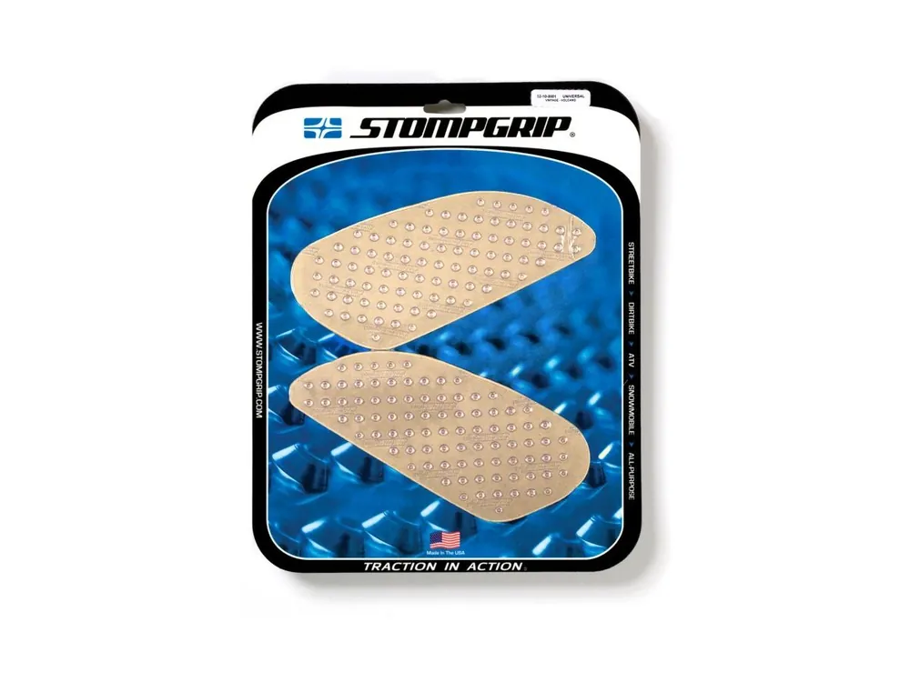 KIT ADESIVI SERBATOIO STOMPGRIP VOLCANO SUZUKI TU250X 2009-16- Scelto Dai Clienti