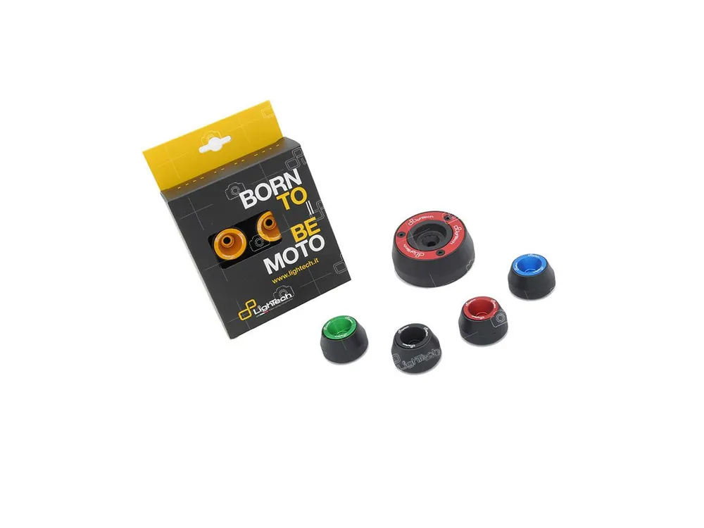 KIT PROTEZIONI PERNO RUOTA ANT + POST LIGHTECH DUCATI MULTISTRADA V4 / S 2021-2024- Prezzo Di Fabbrica
