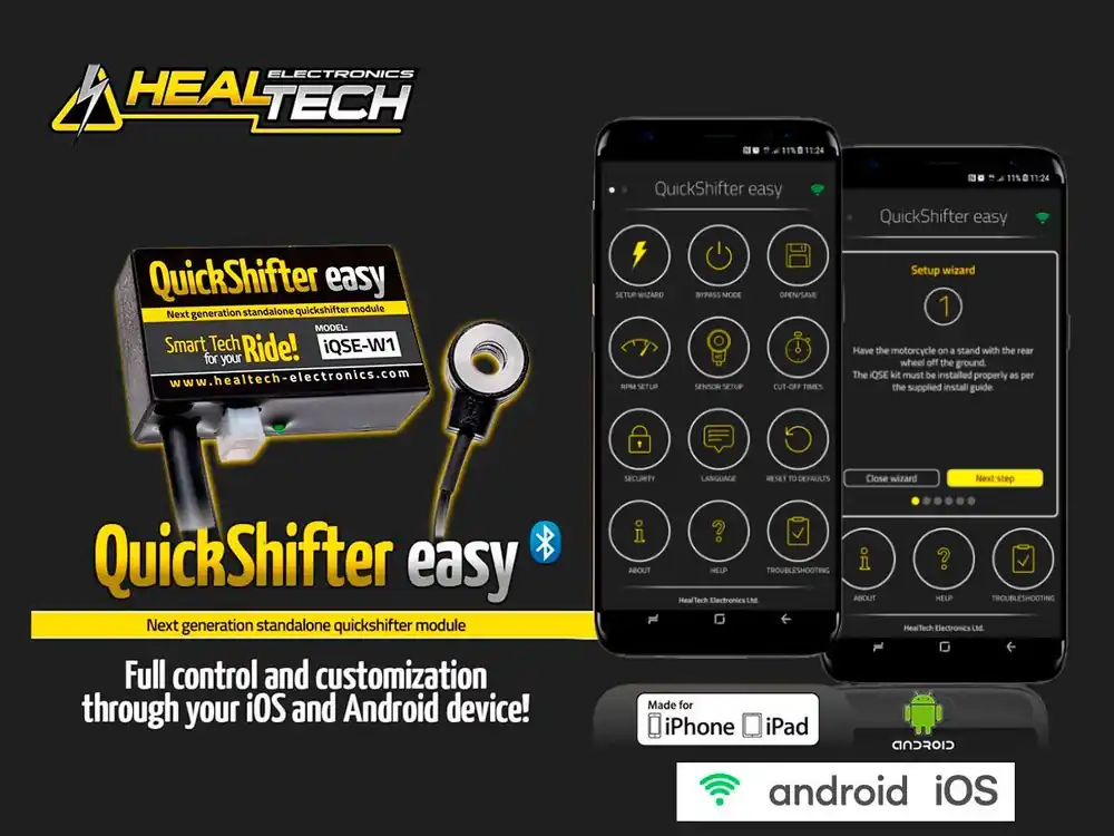 Ordina Subito KIT CAMBIO ELETTRONICO WI-FI HEALTECH SUZUKI GSX-R 750 1996-1999-