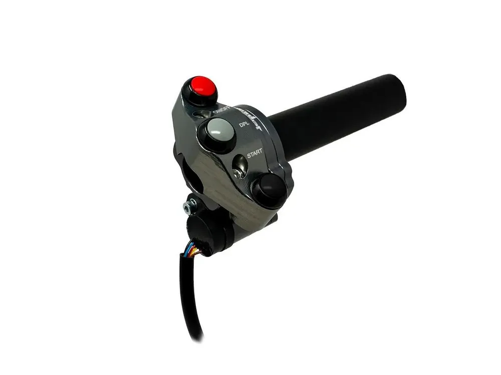 PULSANTIERA AGGIUNTIVA JETPRIME PER COMANDO GAS DUCATI PANIGALE V4 / S 2018-2023- Prezzo Ridotto