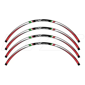 Super Prezzo KIT ADESIVI RUOTA 17 POLLICI CNC RACING KTM 1050 ADVENTURE 2015-18-