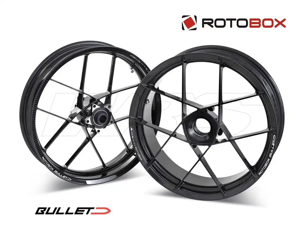 Compra Oggi Stesso COPPIA CERCHI CARBONIO ROTOBOX BULLET DUCATI MULTISTRADA 1260 2018-2022-