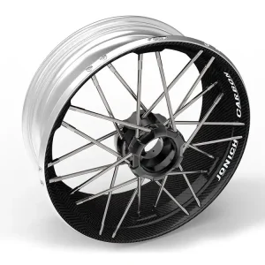 Miglior Prezzo CERCHIO POSTERIORE CARBON R6.00X17 PIN 43 JONICH DUCATI HYPERMOTARD 1100 / S / SP / EVO-