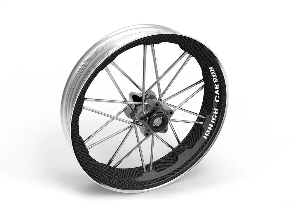 A Buon Prezzo CERCHIO ANTERIORE CARBON R3.50X17 5 FORI JONICH DUCATI PANIGALE V4 SP / SP2 2021-2024-