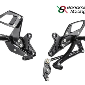 PEDANE ARRETRATE BONAMICI RACING REGOLABILI KTM SUPER DUKE 1290 2017-2019- Spedizione Espresso
