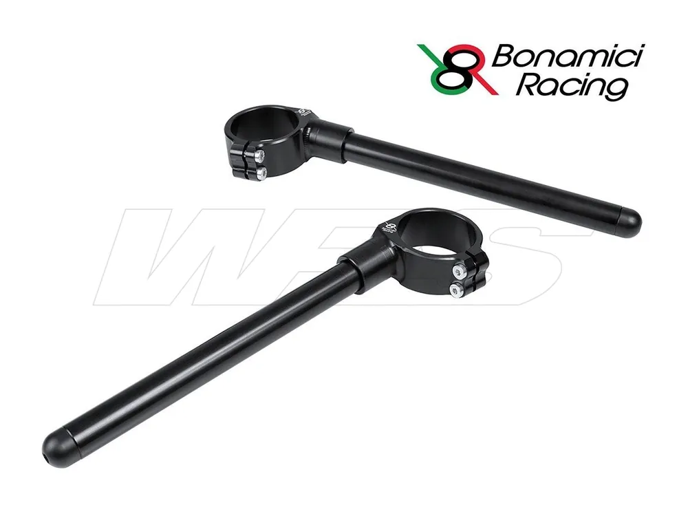 COPPIA SEMIMANUBRI BONAMICI RACING 52MM UNIVERSALI- Ultimissimo Modello