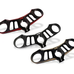 Scelto Dai Clienti PIASTRE DI STERZO SUPERIORE BICOLOR CNC RACING DUCATI PANIGALE V4 / S / R 2018-2024-