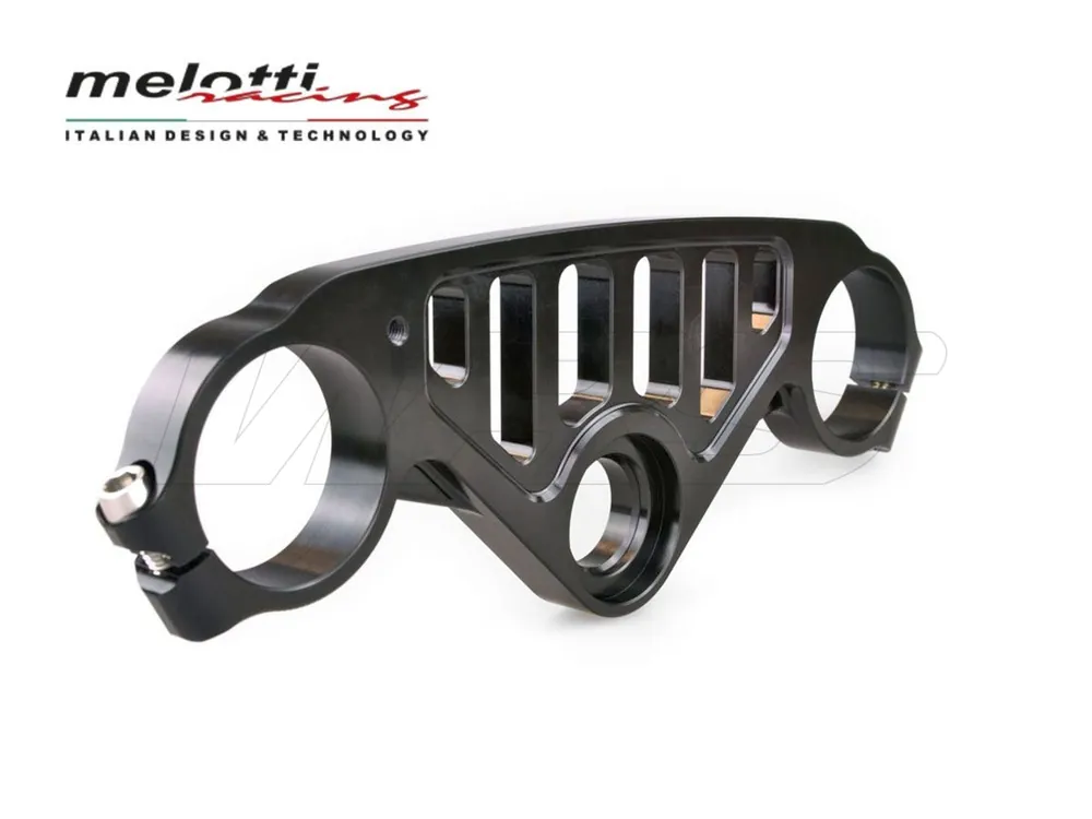 PIASTRA STERZO SUPERIORE RACING ARGENTO MELOTTI RACING YAMAHA R6 2006-2024- Must-Have