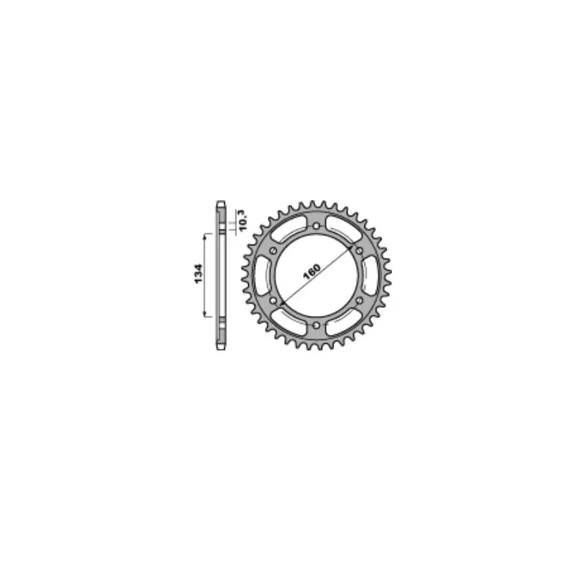 CORONE HONDA CBR600F Z45 C45 C.525 Solo Oggi