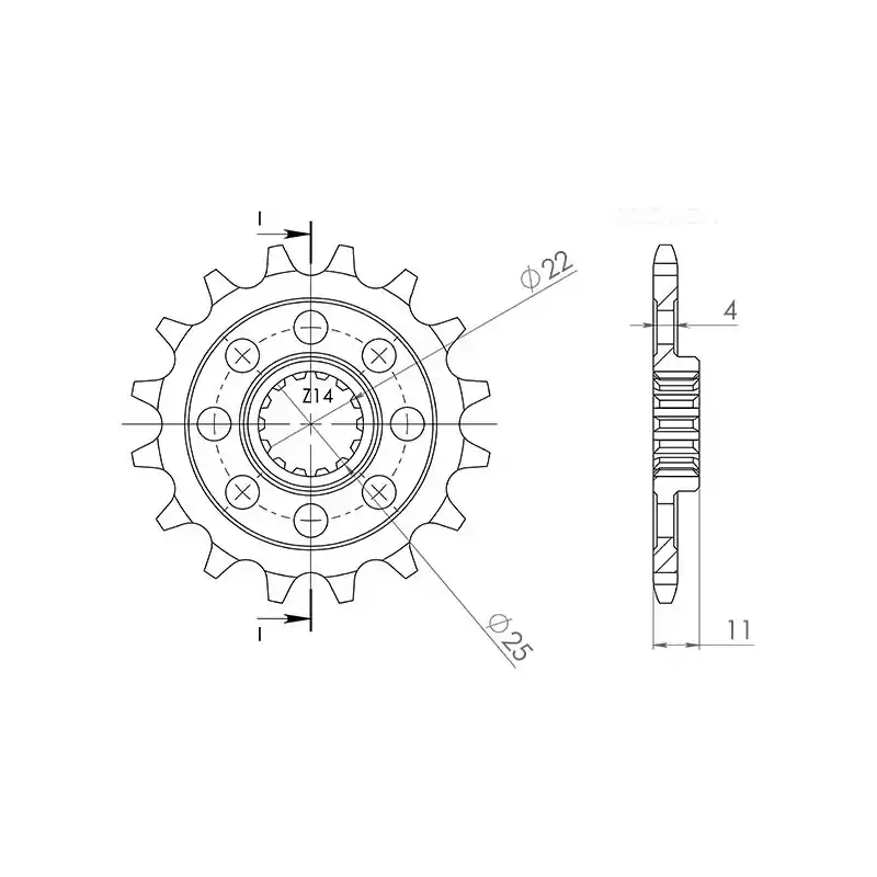 PIGNONE P520 - Z14 (DIS.00514) Offerta Lampo