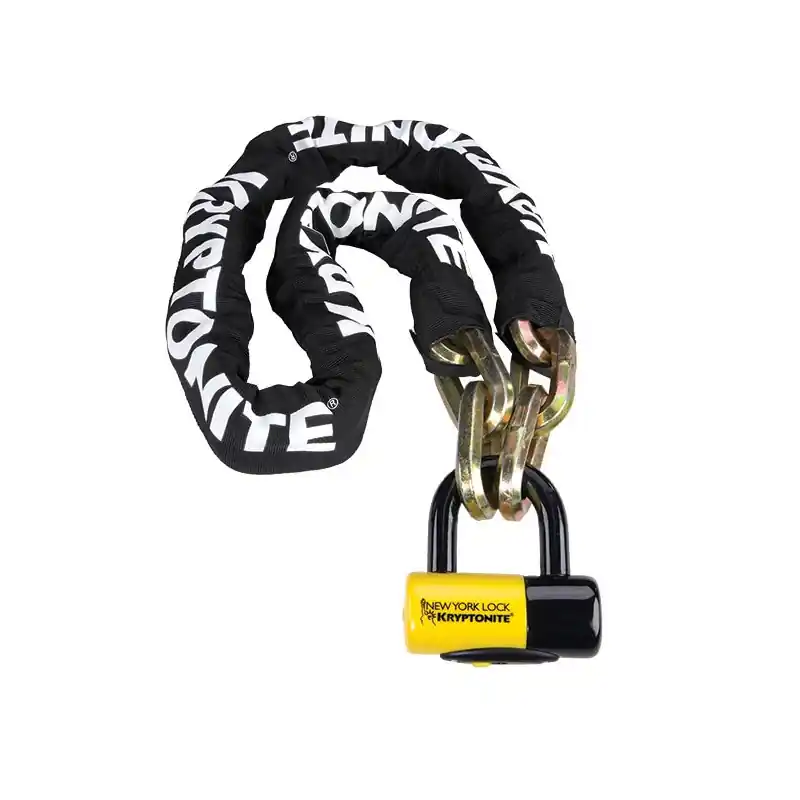 CATENA FAHGETTABOUDIT DA 100CM CON LUCCHETTO DISCO NEW YORK Super Prezzo