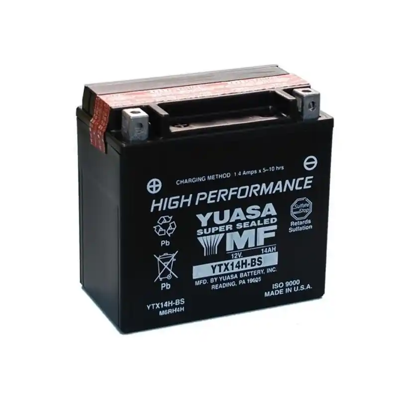 BATTERIA YUASA YTX14H-BS (SIGI Spedito Oggi