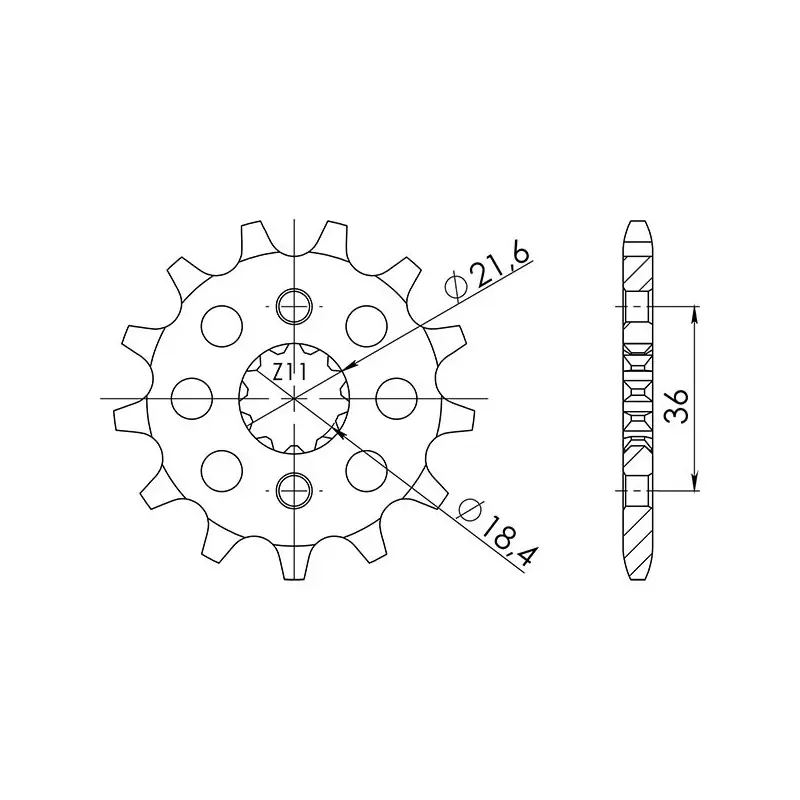 PIGNONE P520 - Z13 (DIS.20304) Prezzo Ridotto