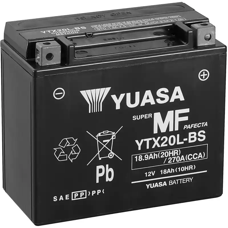 BATTERIA YUASA YTX20L-BS (SIGI Nuova Collezione