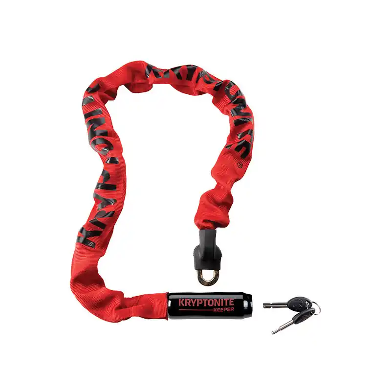 CATENA INTEGRATA KEEPER 785 INTEGRATED CHAIN COLORE ROSSO (7mm x 85cm) Quantità Limitata