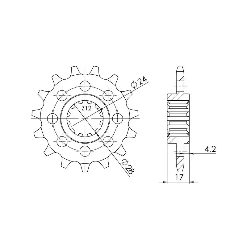 PIGNONE P520 - Z14 (DIS.20511) Non Perdere