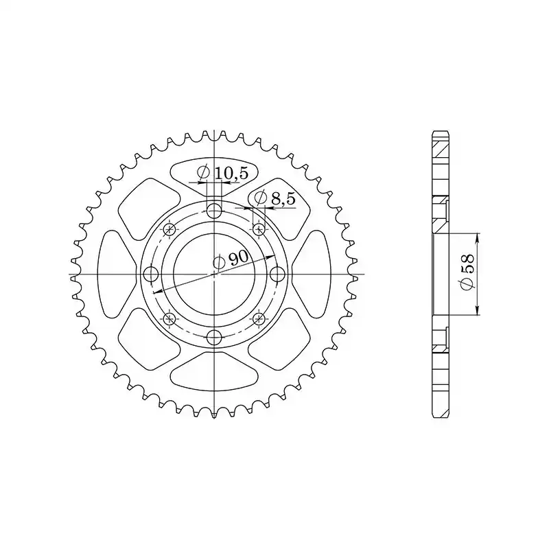 CORONA IN ACCIAIO P428 - Z44 (DIS.10201) Acquista Ora