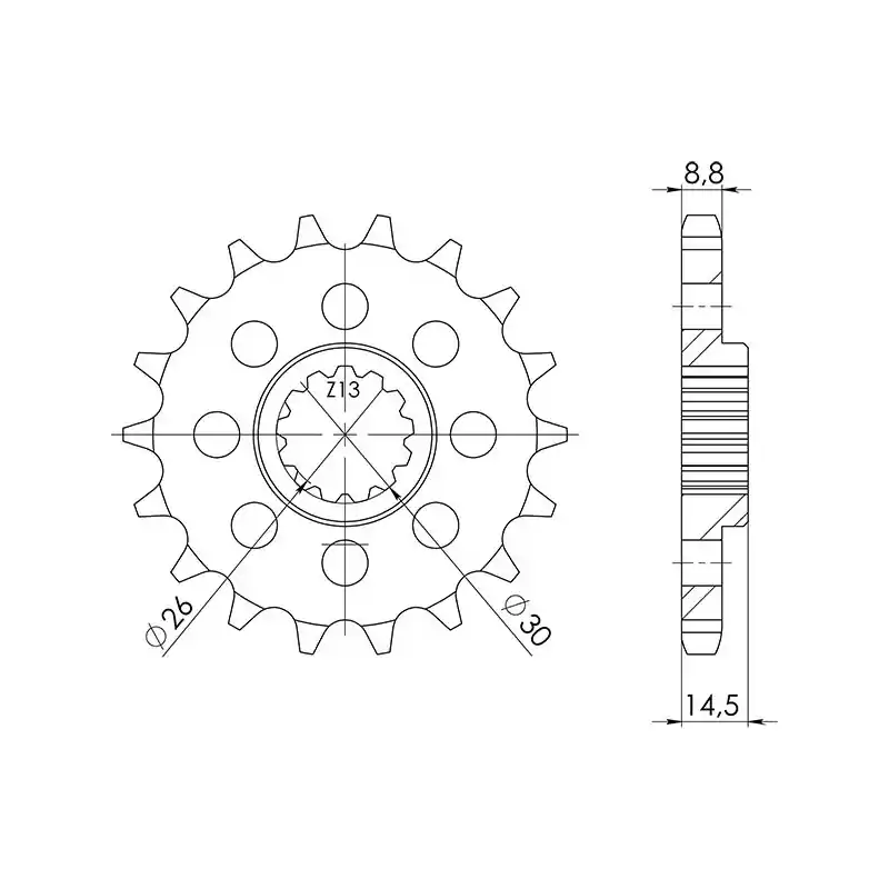 PIGNONE P530 - Z18 (DIS.20801) Compra Oggi Stesso