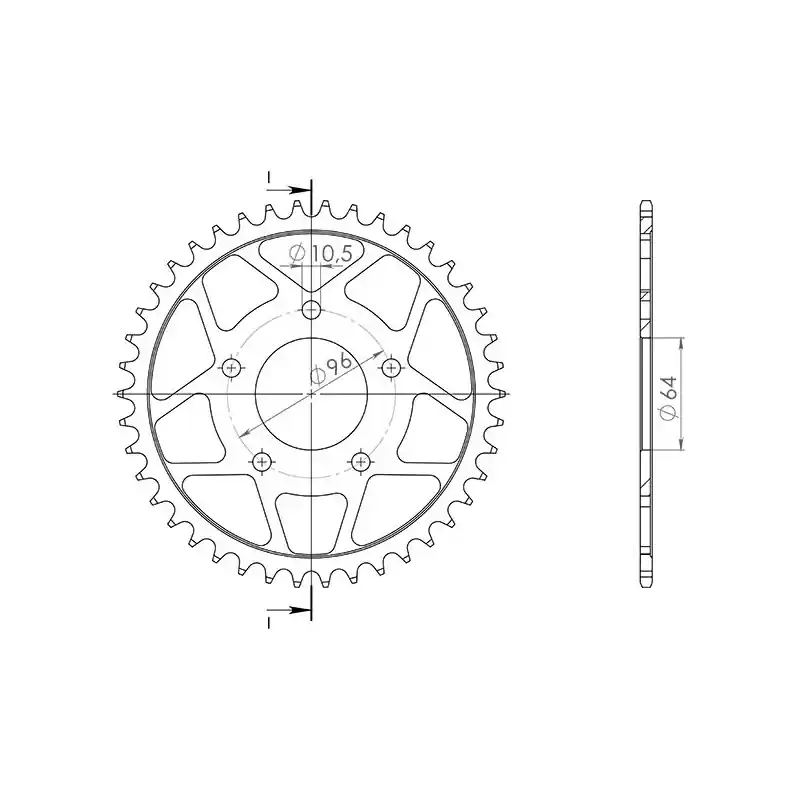 Promozione Esclusiva CORONA IN ACCIAIO P520 - Z43 (DIS.10301)