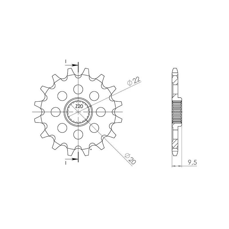 PIGNONE P520 - Z13 (DIS.24311) Ultimissimo Modello