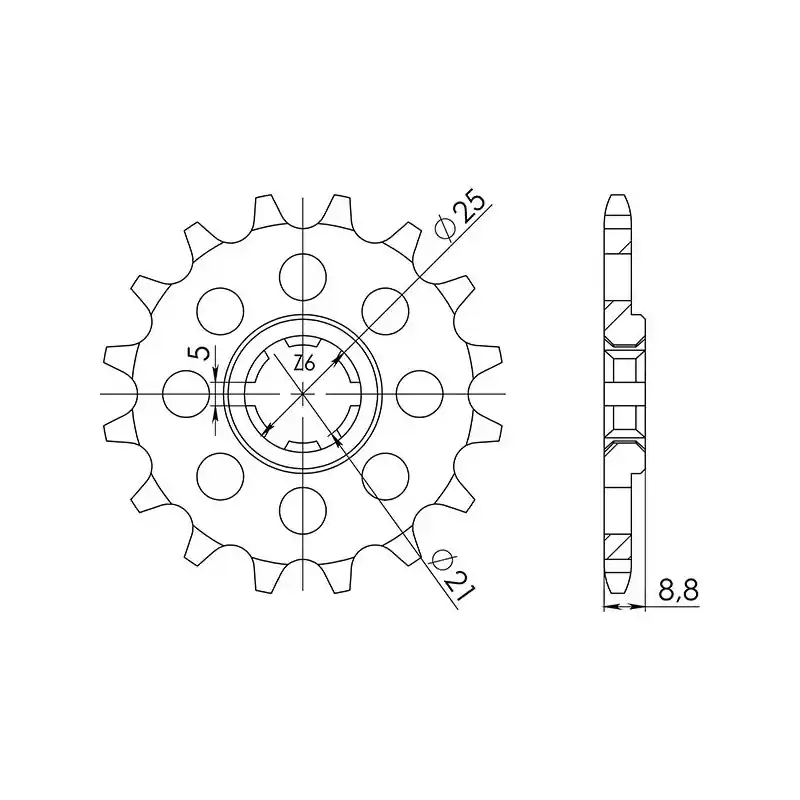 PIGNONE P520 - Z15 (DIS.24302) Prezzo Basso