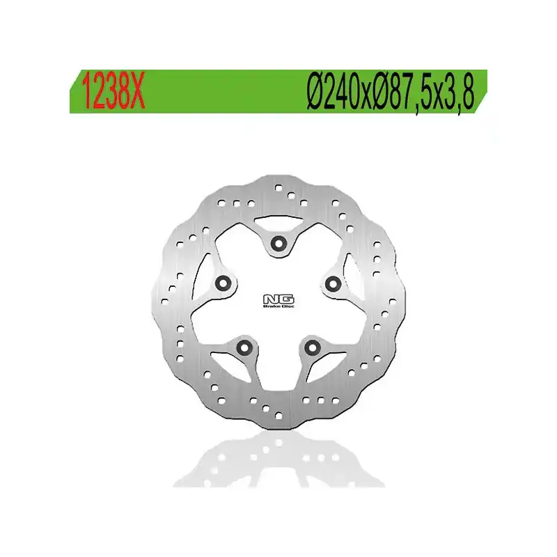 DISCO FRENO NG 1238X Soddisfatti O Rimborsati