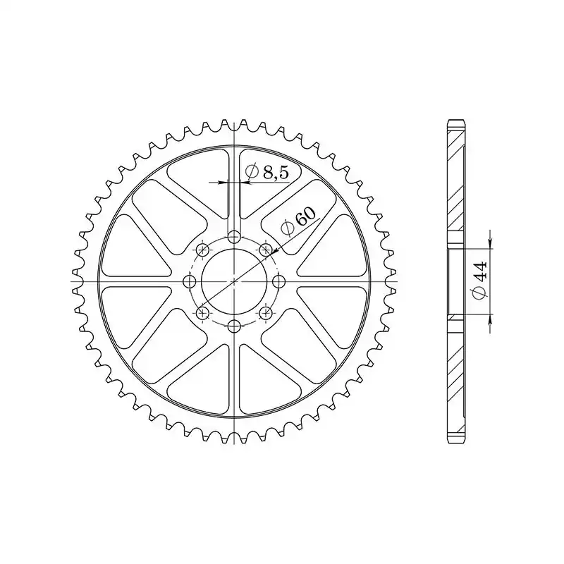 Quantità Limitata CORONA IN ACCIAIO P420 - Z52 (DIS.12078)