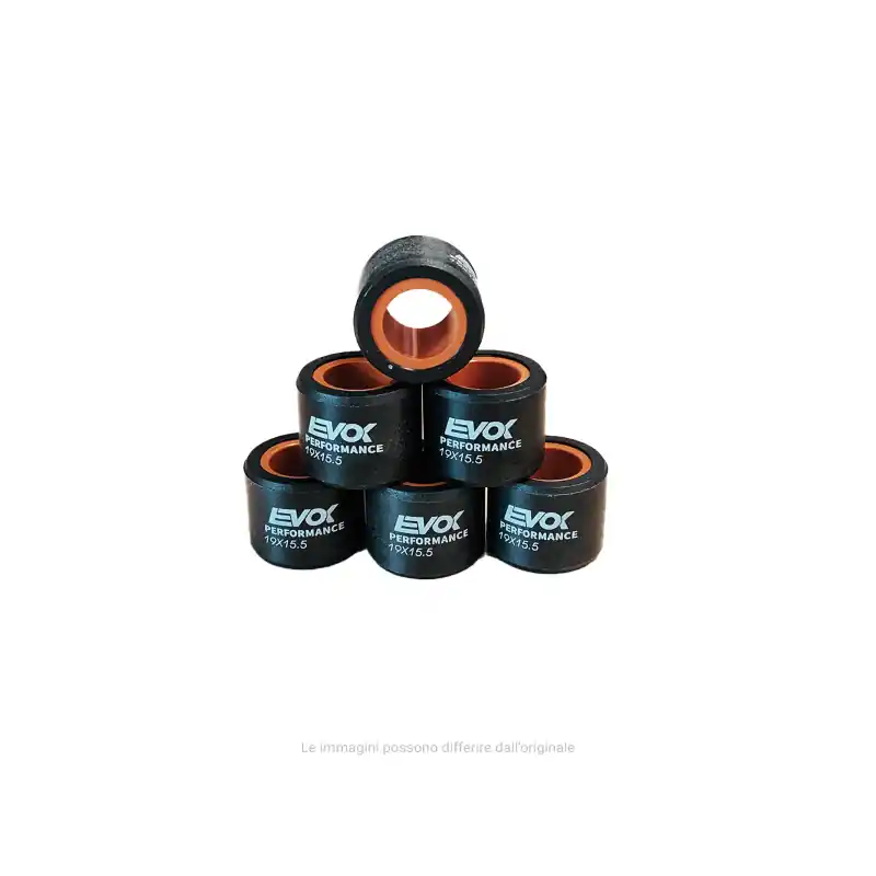 Promozione KIT RULLI EVOK IRON DRIVE 19X15,5MM 6,5GR