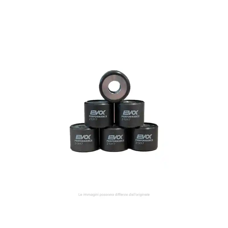 KIT RULLI EVOK IRON DRIVE 21X17MM 11GR Reso Gratuito