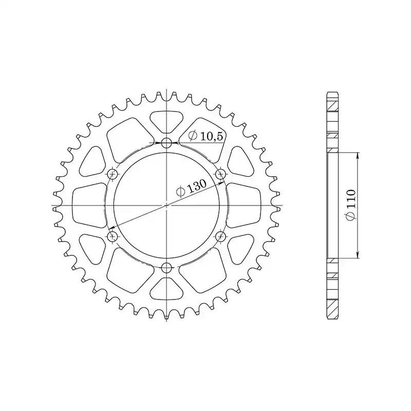 CORONA IN ACCIAIO P525 - Z47 (DIS.12810) Soddisfatti O Rimborsati