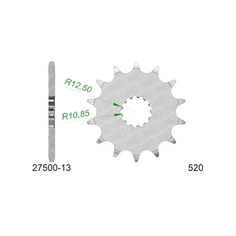 Promo Stagionale Pignone afam in acciaio p520 - z13 (dis.27500)