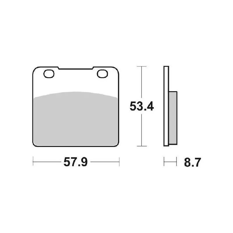 PASTIGLIE FRENO SBS 577HF Spedizione Gratuita