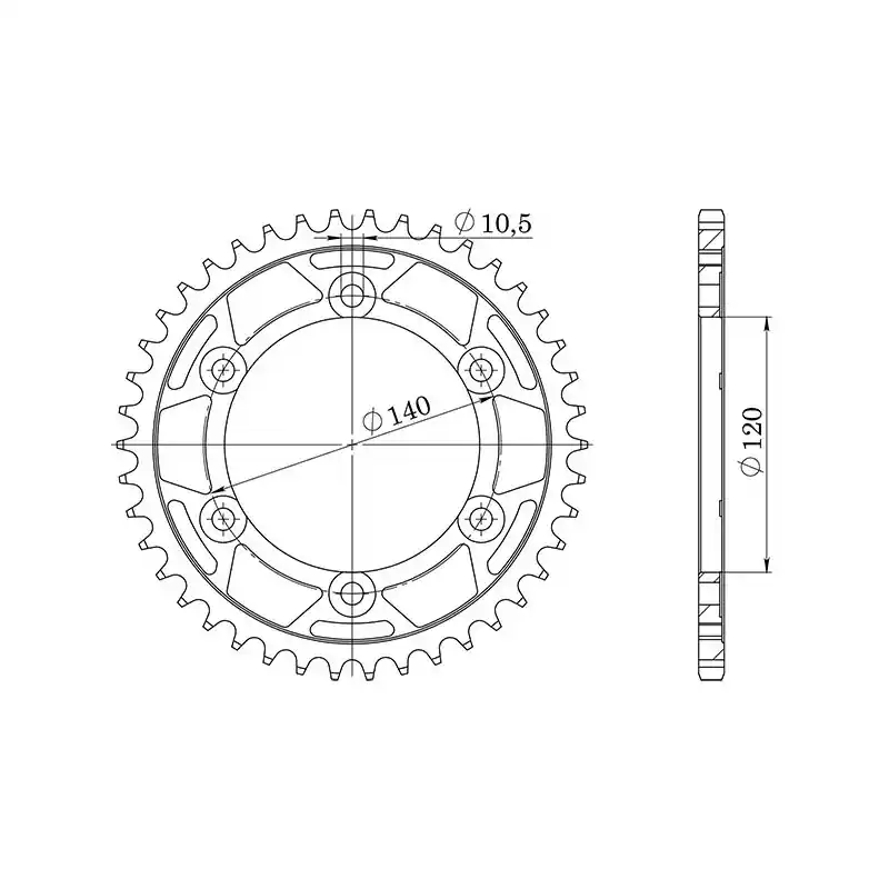 Offerta Lampo CORONA IN ACCIAIO P520 - Z42 (DIS.16404)