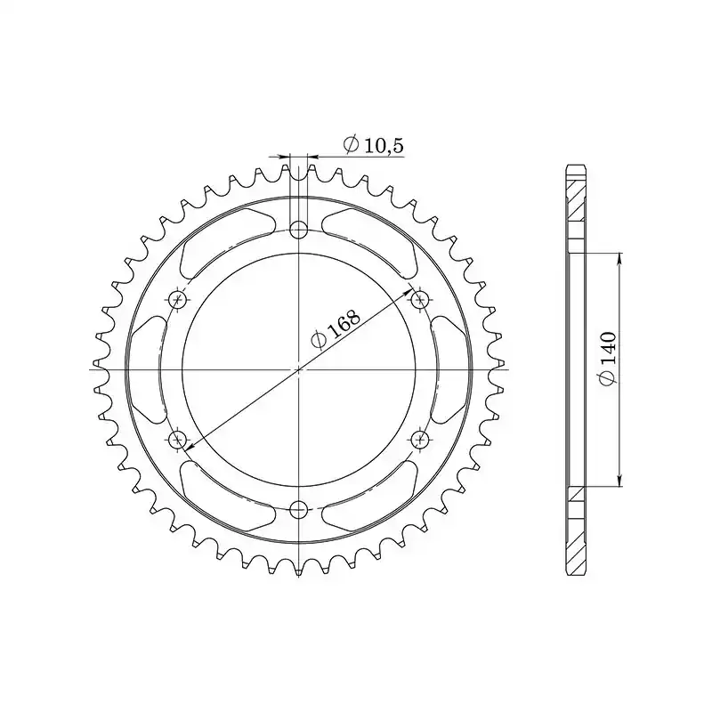 Prezzo Scontato CORONA IN ACCIAIO P525 - Z42 (DIS.35308)