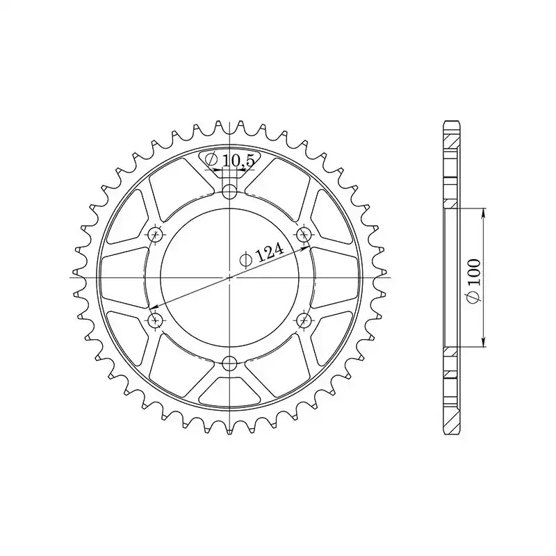 Solo Oggi CORONA IN ACCIAIO P525 - Z43 (DIS.50609)
