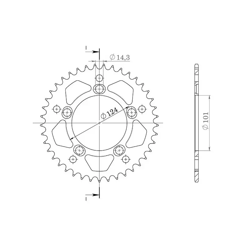 CORONA IN ALLUMINIO P525 - Z38 (DIS.72400) Compra Online