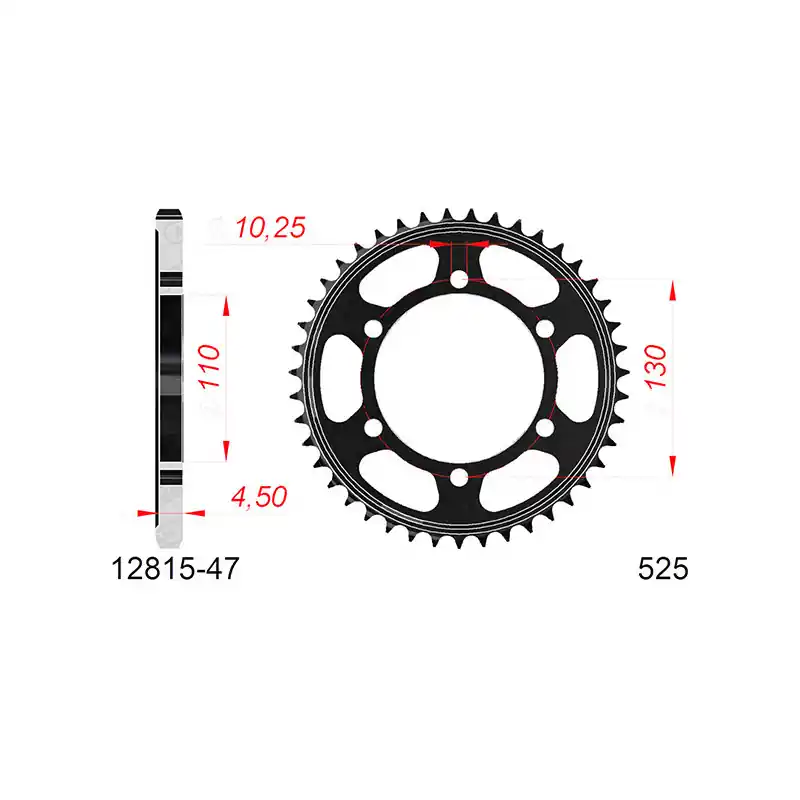 Bestseller Corona afam in acciaio p525 - z47 (dis.12810)