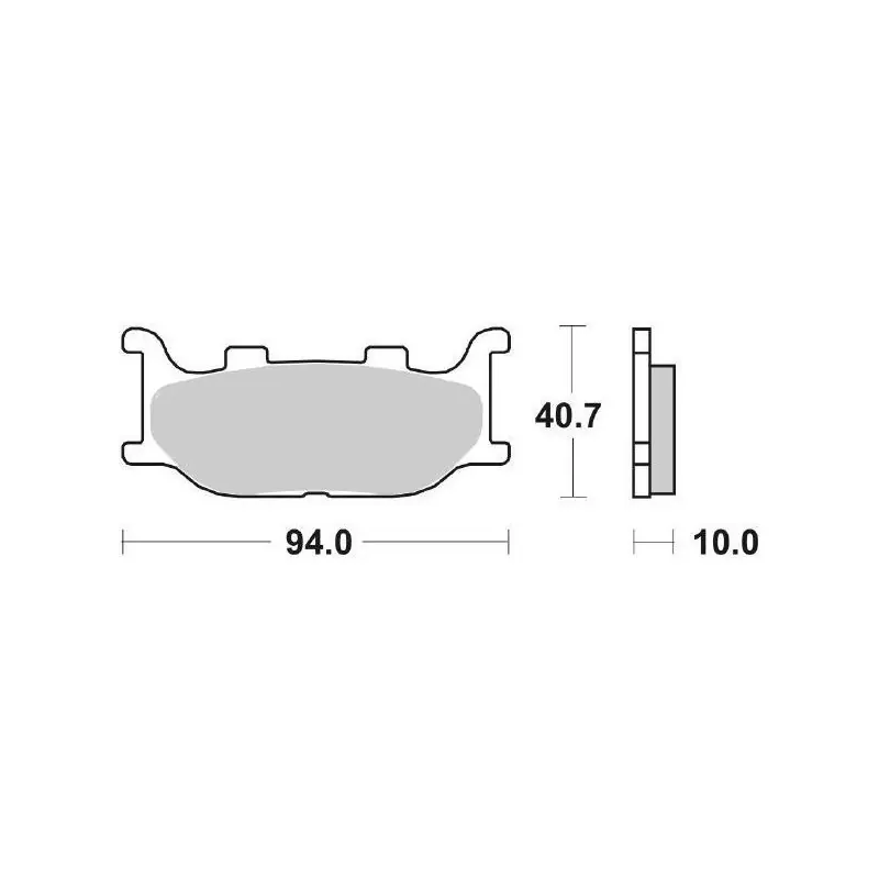 PASTIGLIE FRENO SBS 128MS Promo Stagionale