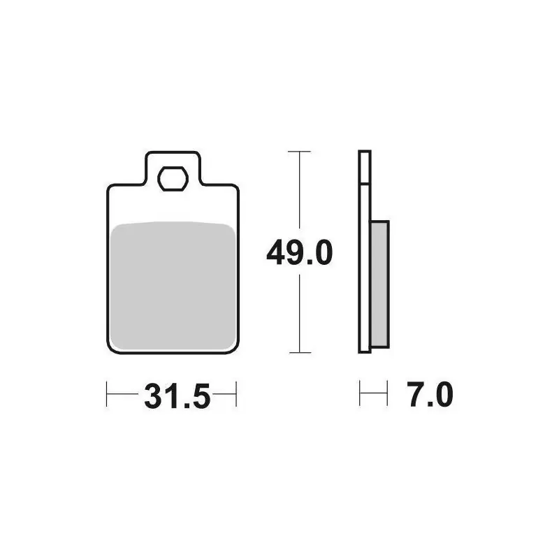 Popolare PASTIGLIE FRENO SBS 130HF