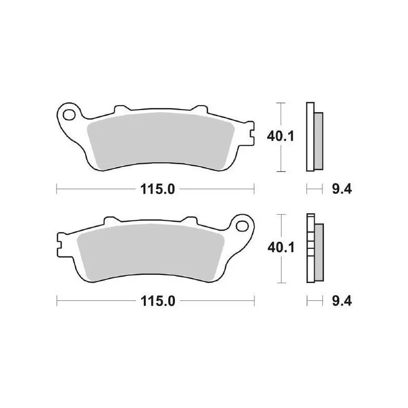 PASTIGLIE FRENO SBS 147MS Popolare
